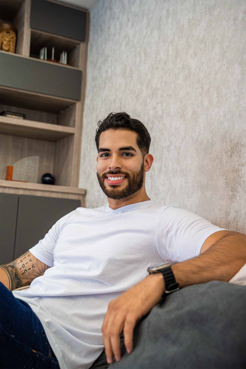 Gray helmet for bikers